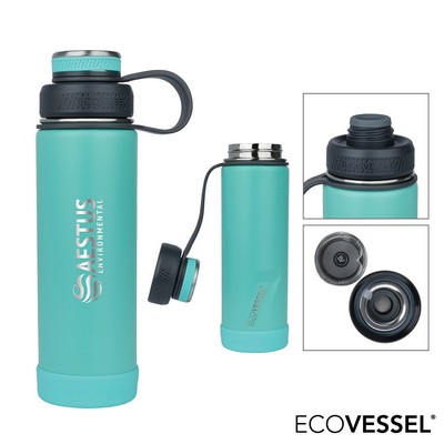 EcoVessel Boulder 20 oz. Vacuum Insulated Water Bottle