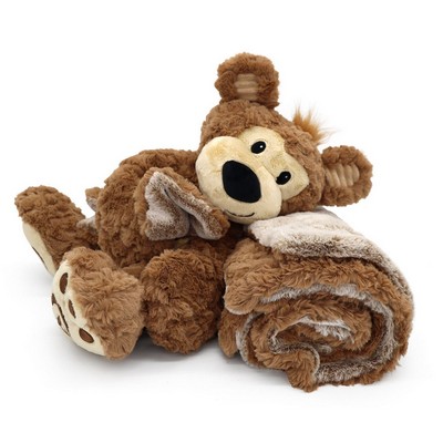 Pawley the Bear Blankie Bestie 2-in-1 Blanket & Plush
